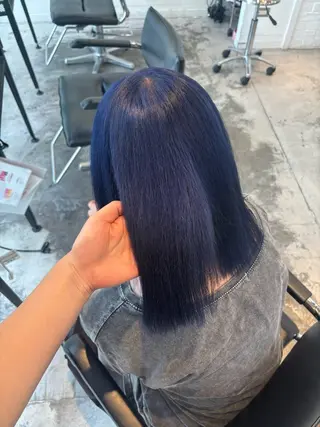 ミディアム カラー ハイトーン sala 透明感🎀💭のヘアスタイル