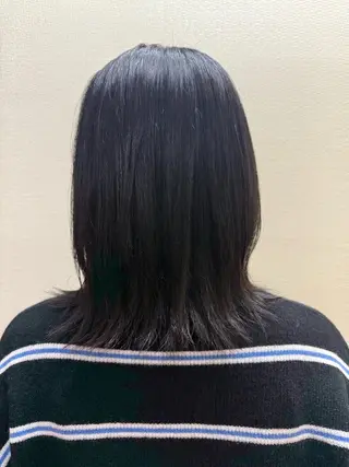 ミディアム 艶カラー🕊️ ✴︎Yukari✴︎のヘアスタイル