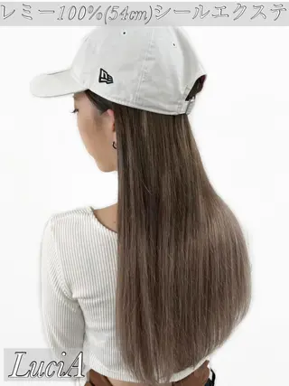カラー ロング エクステ LuciAのヘアスタイル