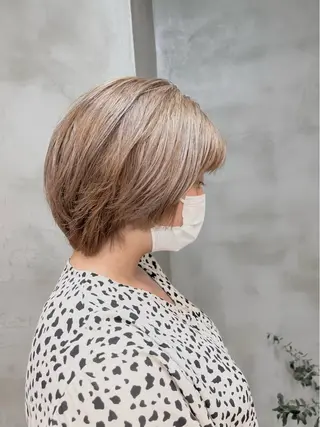 カラー ボブ/ミディ/ロング 特化/芳野りんかのヘアスタイル