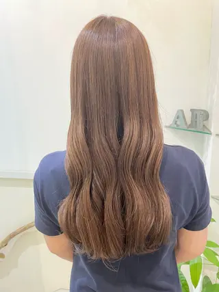 ロング カラー 髪質改善カラー🤍 エクステ✨君島由実子のヘアスタイル