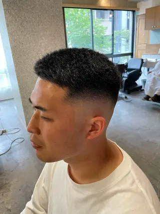 ショート メンズ sweetroom茅ヶ崎南口店所属・∮フェードスタイル∮ 加藤嘉陛のヘアスタイル