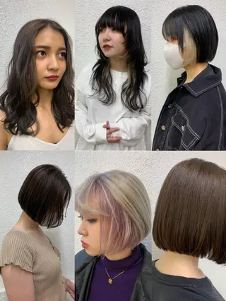 ショート 🧨ブリーチー×ボブ レイヤー💎じゅえるのヘアスタイル