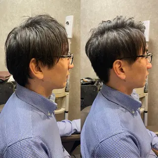 ショート メンズ トレサンパ所属・💈トレサンパ 💈金山駅✂︎愛実のヘアスタイル