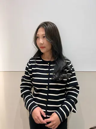 ロング カラー 🫧艶髪/透明感色 🫧河原町💛MOEのヘアスタイル