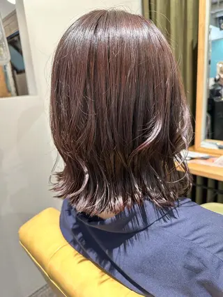 ミディアム カラー 滝口 江梨🔅のヘアスタイル