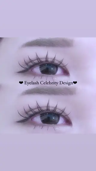 マツエク・マツパ eyelist RIRI🩵のマツエク・マツパデザイン