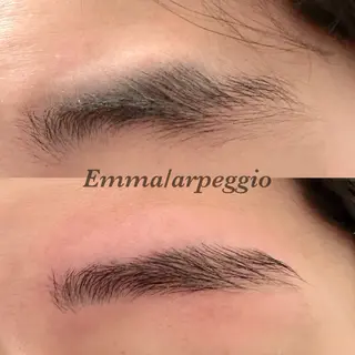 アイブロウ hairmake Emma/arpeggio所属・Emma arpeggioのマツエク・マツパデザイン