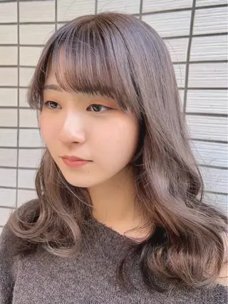 ミディアム カラー 💎透明感カラー特化 💎TAISEIのヘアスタイル
