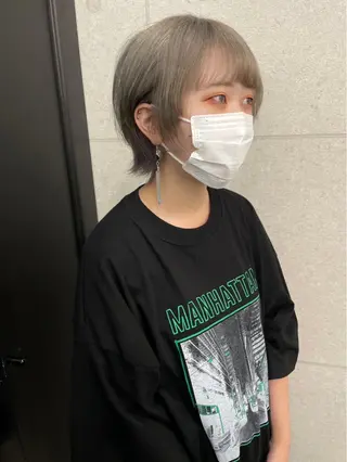 ショート Rina🪄 韓国風レイヤーcutのヘアスタイル