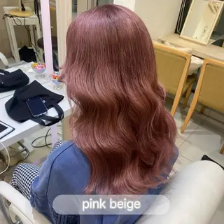 セミロング カラー mako︴ Euphoriaのヘアスタイル