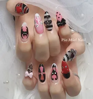 ネイル HANA 長さだしのネイルデザイン