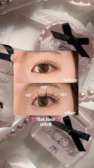 マツエク・マツパ H eyelash YUUKI🎀のマツエク・マツパデザイン