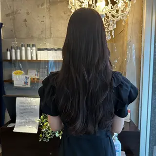 カラー 阿部 麻衣子のヘアスタイル