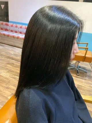 セミロング カラー 横浜美容室／暖色系 michika🌹のヘアスタイル