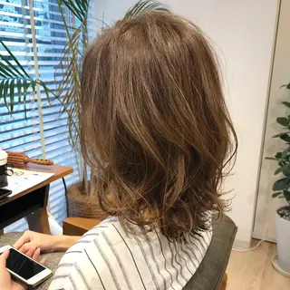 ショート カラー パーマ 高橋 昭雄のヘアスタイル