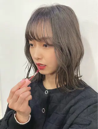 ミディアム 平田 一成のヘアスタイル