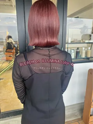 ミディアム 藤本 静香のヘアスタイル