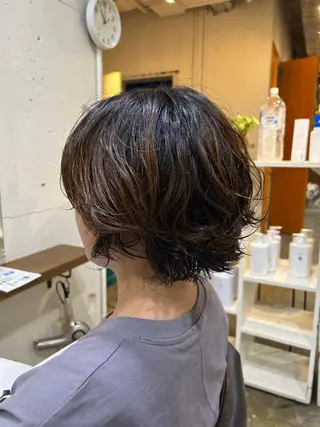 パーマ ナチュラル大人っぽい スタイル　MAORIのヘアスタイル