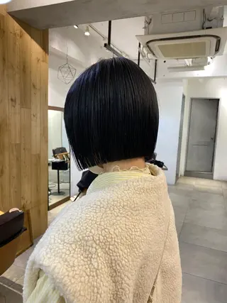 ショート カラー 艶カラー 🤍🫧/makoのヘアスタイル