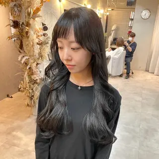 ロング カラー tidasmile /カラー/カットのヘアスタイル