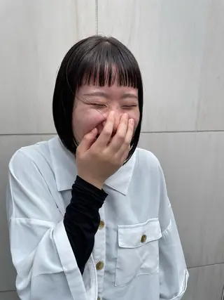 ミディアム カラー パーマ ヘアアレンジ メンズ キッズ ネイル マツエク・マツパ tatsumi/ボブ ウルフ/レイヤーのヘアスタイル