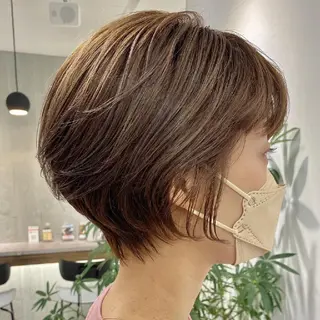 ショート カラー ﾒﾝｽﾞ＆ｼｮｰﾄ LEA山村真史のヘアスタイル