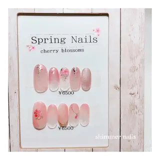 ネイル shimmer nailsのネイルデザイン