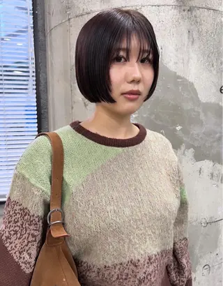 ショート カラー yu  /透明感 カラー/caseyのヘアスタイル