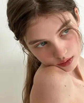 セミロング カラー レイヤー/柔色 カラー/SAkiのヘアスタイル