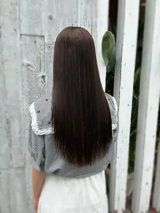 ロング カラー 梅原 姫🍬🐰のヘアスタイル