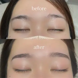 アイブロウ 韓国束感まつげ｜ MANAMI🧸のマツエク・マツパデザイン