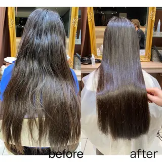 ロング 🥀縮毛矯正🥀 川﨑和希のヘアスタイル