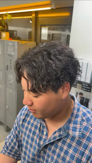 パーマ メンズ fifth 武正 琉生のヘアスタイル