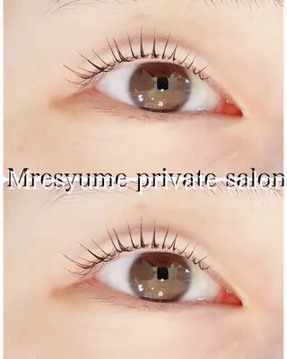 マツエク・マツパ Mresyume MAYUのマツエク・マツパデザイン