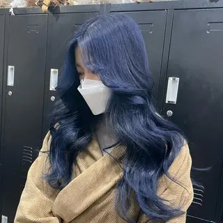 ミディアム カラー パーマ ヘアアレンジ メンズ キッズ ネイル マツエク・マツパ アイブロウ 韓国ボブ/髪質改善 ニュアンス特化RYOのヘアスタイル