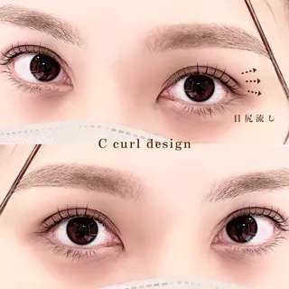 マツエク・マツパ Eyelash Salon Blanc～まつげエクステと眉の専門美容室～ リーフウォーク稲沢店所属・若山 輝のマツエク・マツパデザイン