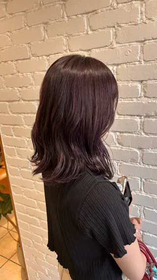 ミディアム カワサキ ミクのヘアスタイル