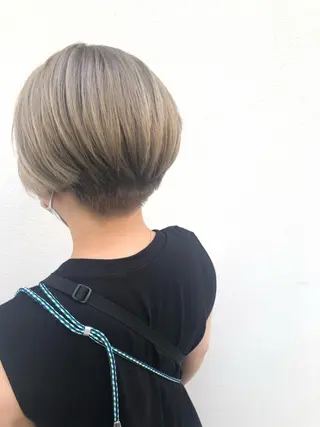 ショート カラー welc所属・マンツーマン/ 藤代拓実のヘアスタイル