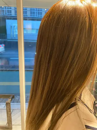 ロング che're AMIE所属・山中 真紫のヘアスタイル