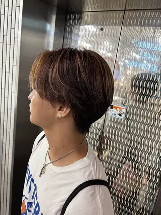 メンズ 🦋女子ウケメンズ パーマYUI🦋のヘアスタイル