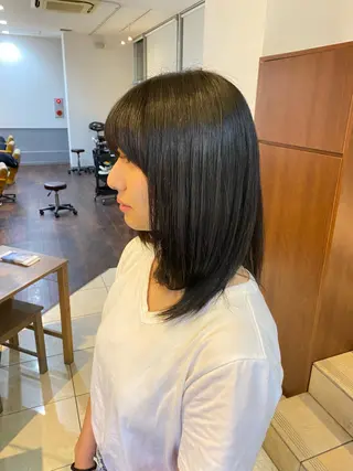 ミディアム レイヤー支持no.1 ☆笠原翔一のヘアスタイル