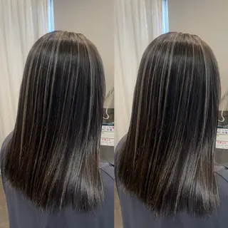 ミディアム カラー 【カラー指名No 1✨】原田響のヘアスタイル