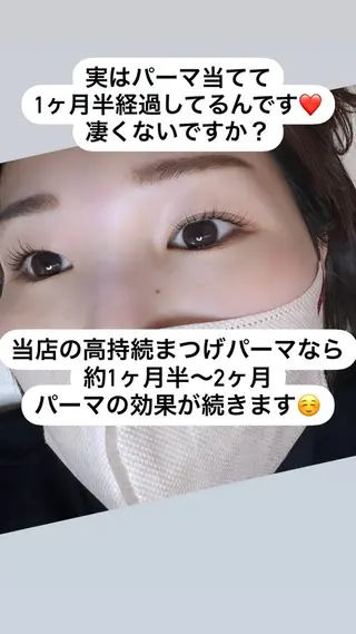 マツエク・マツパ 隅田 都布子のマツエク・マツパデザイン