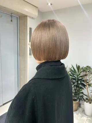 ミディアム カラー ナチュラル×色気パ ーマ 渋谷/マナミのヘアスタイル