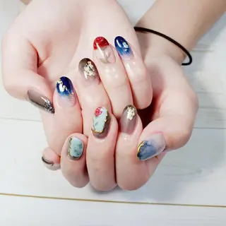 ネイル ビジュード ネイルのネイルデザイン