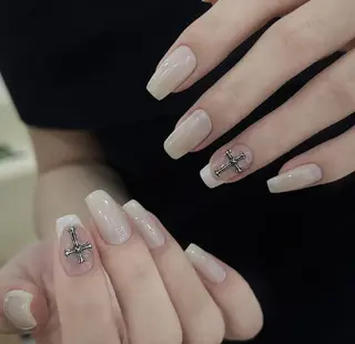 ネイル By moonネイル 🌷ワンホン/韓国風のネイルデザイン