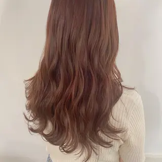 セミロング 田中 優のヘアスタイル