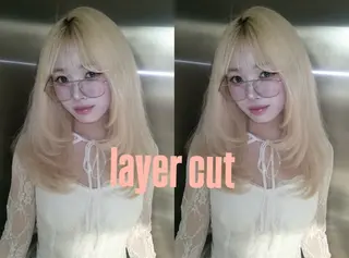 ロング ボブ/透明感カラー/ 髪質改善 颯空🎀のヘアスタイル