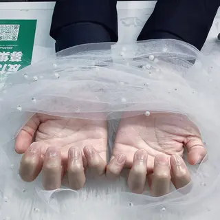 ショート パーツ全部¥110 サロンミミのネイルデザイン